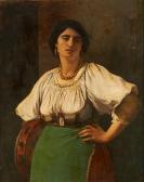 SLINGENEYER Ernest 1820-1894,Danseuse au tambourin.,Horta BE 2015-05-11