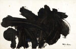 SLIVKA David 1914-2010,Untitled abstract form,1963,Millea Bros US 2007-05-06