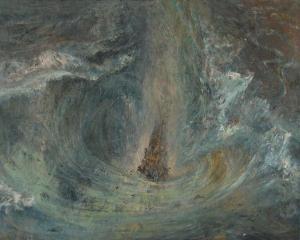 SLOAN Louis B. 1932-2008,The Red Sea,1971-74,Swann Galleries US 2022-10-06
