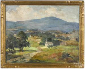 SLOAN Marianna 1875-1954,Church in the Valley,Pook & Pook US 2018-04-28