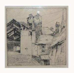 Sloane Mary A,Rooftops of Medieval Leicester,Gilding's GB 2017-08-01