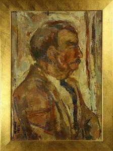 SLOANE Patricia Hermine 1934-2001,Portrait of a Gentleman,1952,Clars Auction Gallery US 2015-03-21