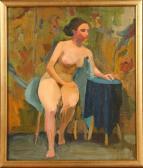 SLOANE Patricia Hermine 1934-2001,Seated nude,Kamelot Auctions US 2018-11-14