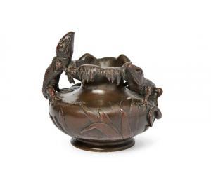 SLOODTS Jean Baptiste 1843,Vase/candlestick cast with lizards,Rosebery's GB 2018-09-25