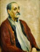 slovenský,Portrét muža z poloprofilu,1930,Soga SK 2008-12-02