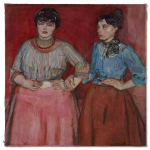 SLUIJTERS Jan Schilder,Twee vrouwen uit de Jordaan (Two women from the Jo,1914,Christie's 2022-10-05