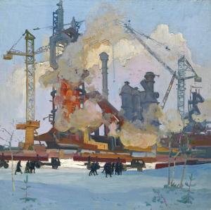 SLUSHNIK Viktor 1926,FACTORY,Sotheby's GB 2013-11-26