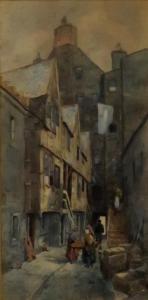 SMALL David 1846-1927,Old houses,Great Western GB 2023-08-23