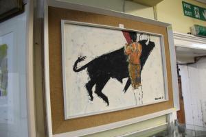 SMALLWOOD Kenneth,matador and bull,1963,Stride and Son GB 2017-06-30