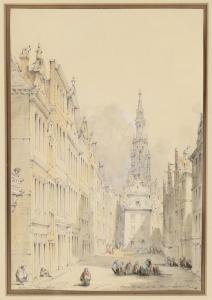 SMALLWOOD William Frome 1806-1834,A view of Brussels,Dreweatts GB 2021-12-09