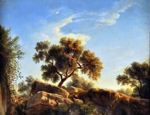 SMARGIASSI Gabriele 1798-1882,Rocce e alberi,Vincent Casa d'Aste IT 2024-03-23