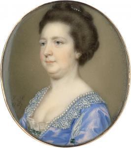SMART John I 1741-1811,Portrait einer jungen Frau,1767,Galerie Bassenge DE 2023-11-30