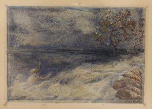 SMETHAM James 1821-1889,Coastal landscape with mermaid,Gorringes GB 2022-08-08
