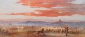 SMETHAM James 1821-1889,Gathering the flock at sunset,Woolley & Wallis GB 2019-03-06