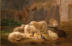 SMETS Albert 1800-1800,The Sheep Fold,1885,William Doyle US 2010-09-15