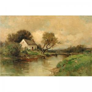 SMILIE GEORGE 1840-1921,home by the river,Sotheby's GB 2004-12-15