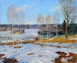 SMIRNOV Yuri Alexandrovitch 1925-1998,Spring Coming,Rowley Fine Art Auctioneers GB 2013-09-03