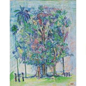 SMIT Adrianus W. 1916-2016,BLUE TREES,1965,Sotheby's GB 2010-10-04