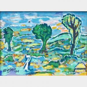 SMIT Adrianus W. 1916-2016,Landscape,2004,33auction SG 2023-04-16