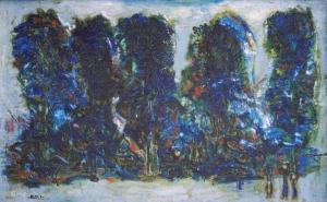 SMIT Adrianus W. 1916-2016,The Blue Trees,33auction SG 2013-05-05