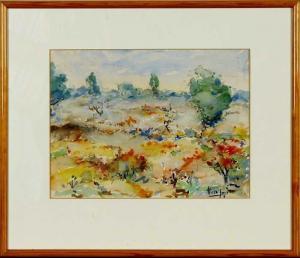 SMIT Hein 1902,colorful landscape,Twents Veilinghuis NL 2013-10-18