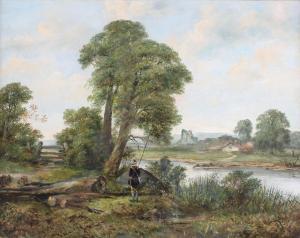 SMITH A.J,Fisherman beside a river,Tennant's GB 2024-04-05