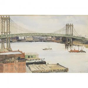 SMITH A.O 1900-1900,Brooklyn Bridge,Rago Arts and Auction Center US 2010-12-04