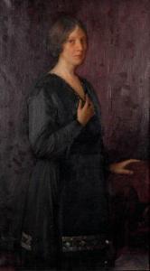 SMITH Al 1902,Portrait de Margit Smith,1919,Mercier & Cie FR 2011-04-17