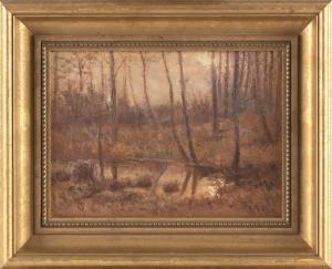 SMITH Albert E. 1862-1940,Autumn woods,Eldred's US 2022-09-09