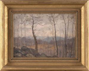 SMITH Albert E. 1862-1940,Winter landscape,Eldred's US 2022-09-09