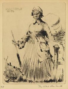 SMITH Albert 1896-1940,Harriet Tubman.,1922,Swann Galleries US 2010-02-23