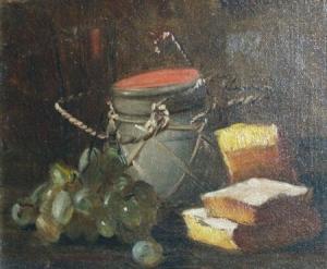 SMITH Alfred Everett,Still Life with Grapes, a Jar and Sweet Breads,1895,William Doyle 2007-12-12