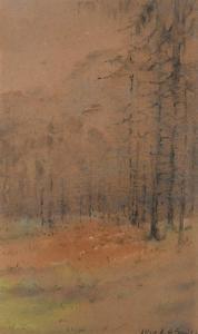 SMITH Alice Ravenel Huger 1876-1958,Landscape with a forest of pines,Woolley & Wallis GB 2023-06-07