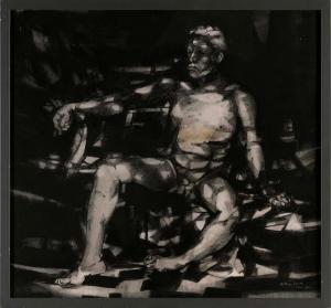 SMITH Arthur 1897-1972,Male nude figural study,Eldred's US 2023-03-24
