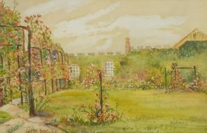 SMITH Austin 1900,Garden Scene,1917,David Duggleby Limited GB 2021-10-02