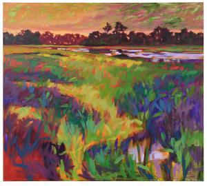 SMITH Betty Anglin 1946,Shim Creek Series II,1999,Brunk Auctions US 2023-02-04