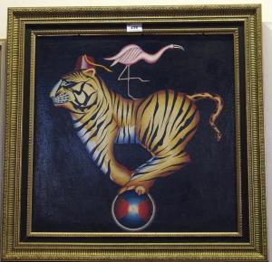 SMITH CAMPBELL 1951-1998,Tiger and pelican,Great Western GB 2020-01-25
