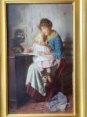 SMITH Carlton Alfred 1853-1946,A Helping Hand,1906,Mellors & Kirk GB 2022-07-12