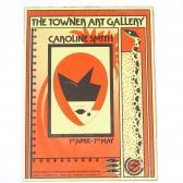 SMITH Caroline,Exhibition poster, Towner Art Gallery 1970s,Burstow and Hewett GB 2019-09-18