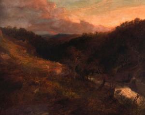 SMITH Charles Alexander 1864-1915,A mountainous river landscape,John Nicholson GB 2012-11-22