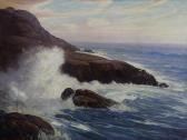 SMITH Charles L.A 1871-1937,Crashing Wave,Clars Auction Gallery US 2017-11-19