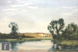 SMITH David Murray 1865-1952,A wooded river landscape,Fieldings Auctioneers Limited GB 2022-04-21