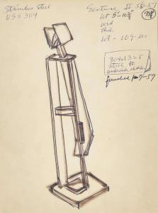 SMITH David 1906-1965,Sentinel II (Study for Sculpture),Freeman US 2024-02-28