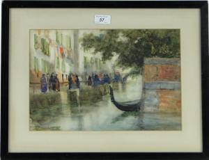 SMITH Donald H,Canal scene Venice,Burstow and Hewett GB 2014-11-19