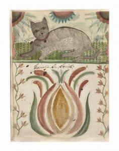 SMITH E. Cecilia 1830,A RECLINING CAT,Christie's GB 2016-09-20