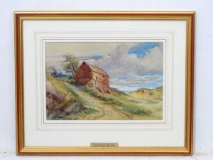 SMITH Edward 1796-1879,Barn near the sand dunes,Dickins GB 2018-08-31