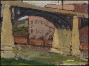 SMITH Edward 1800-1800,Bridge and Train Cars,1814,Heffel CA 2016-01-28