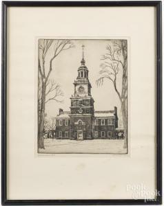 SMITH Edward 1900-1900,Independence Hall,Pook & Pook US 2017-01-16