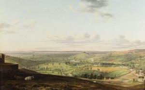 Smith Edward,View of the Severn Vale from Rodborough Fort,Simon Chorley Art & Antiques 2018-03-20