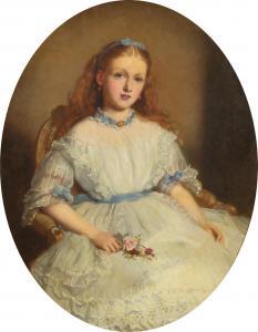 SMITH Edwin Dalton 1800-1883,A Portrait of Maria Stuart Prickett,John Nicholson GB 2020-08-21